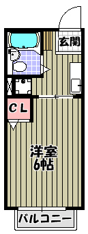 アミチミエⅠ  間取り図