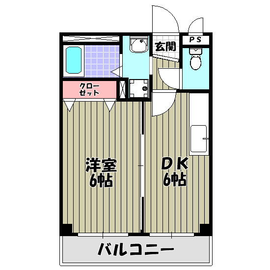 エスペラールミヤ 間取り図