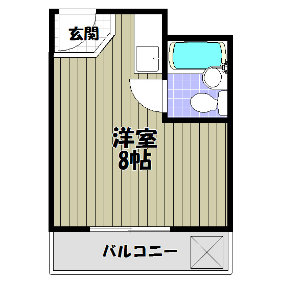 サンシャイン狭山 間取り図