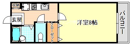ヴィラ　ロゼオ 間取り図