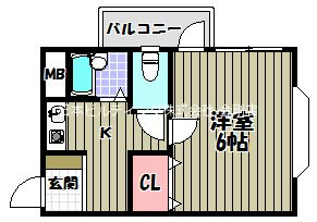 エスポワール21 間取り図