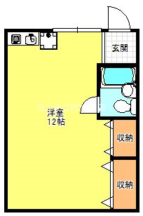 サンセルジュ深井 間取り図