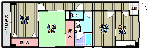 エトワール奥野 間取り図