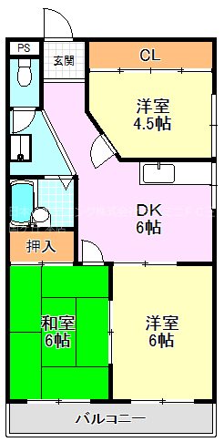 シティコーポグリーン 間取り