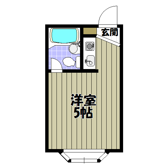 サンハイツ英 間取り図