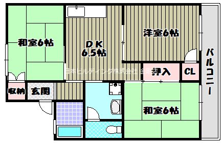セジュールオギタⅠ 間取り図