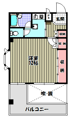 メゾンアルカディア金剛 間取り図