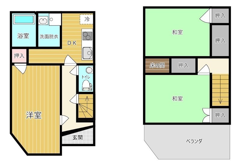 Re-Home福田4 間取り図