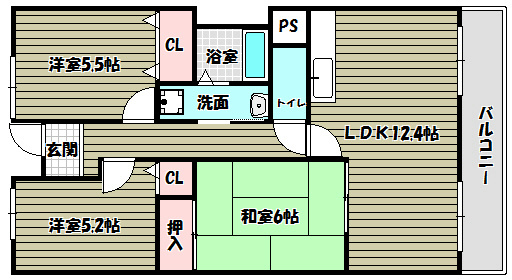 プレミール28 間取り図
