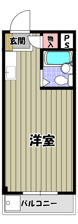 ロイヤルハイツ川西 間取り図