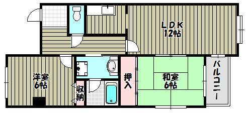 アレグレス 間取り図
