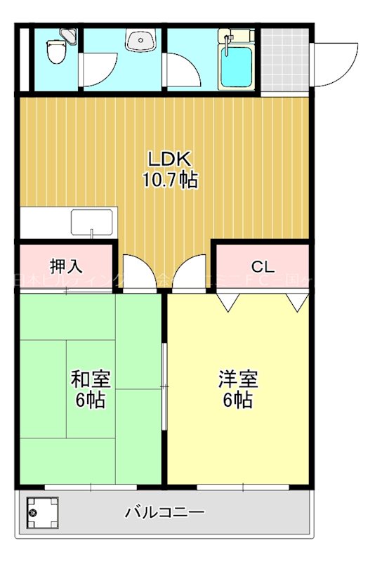 第3もずハイツ 間取り