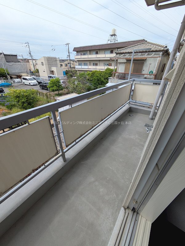第3もずハイツ ベランダ