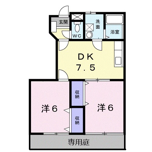 インサイドヒル 間取り図
