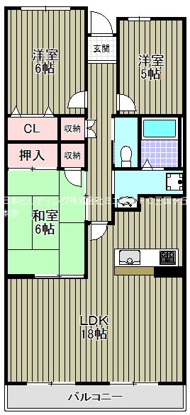 フォレストコート高尾 間取り図