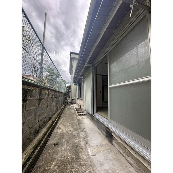 河内長野市末広町平屋 ベランダ