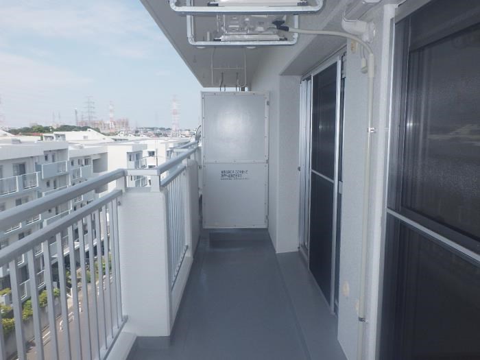 UR泉北城山台二丁団地17号棟 ベランダ