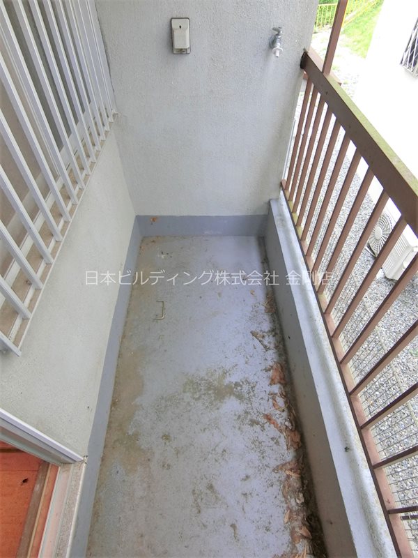 河内長野末広町連棟貸家  ベランダ