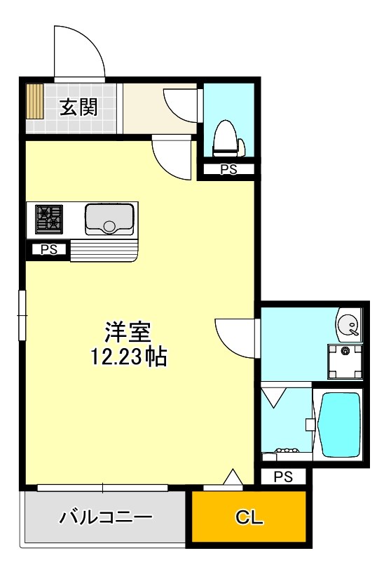 F+style 狭山・池尻中1号館 間取り図