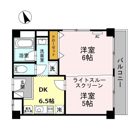 セジュール水賀池 間取り図