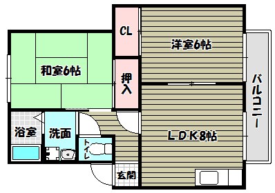 ビューテラスさやま 間取り図