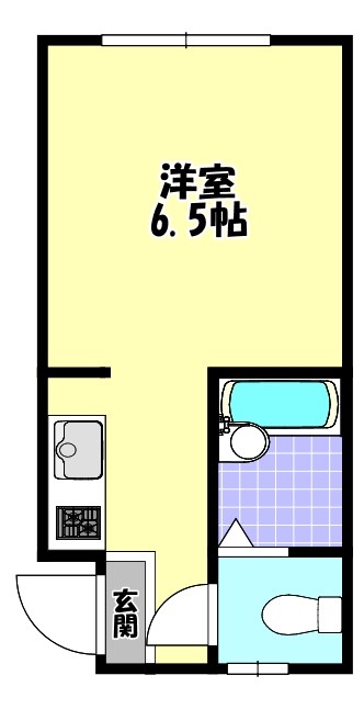 ラ・コート喜志Ｂ棟  間取り図