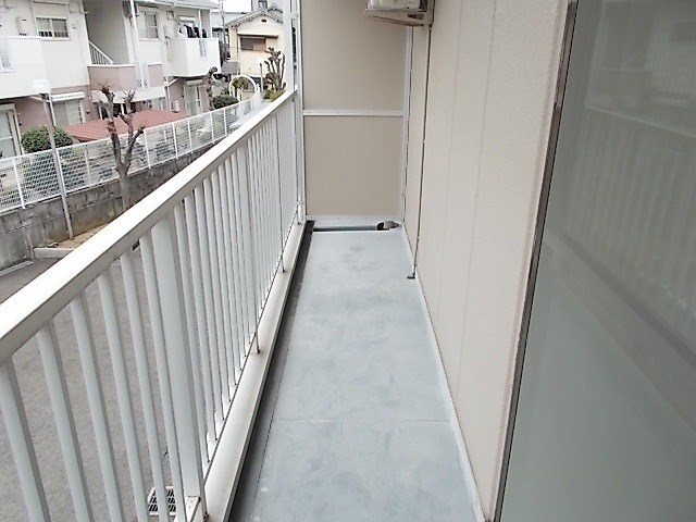 バイオレット輝 ベランダ