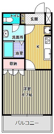 グレイシャス 間取り図