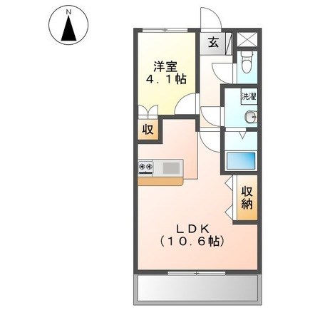 カルチェ・ラタン 間取り図