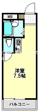 SENSE　TONDABAYASHI 間取り図