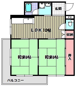 プレアール藤沢台 間取り図