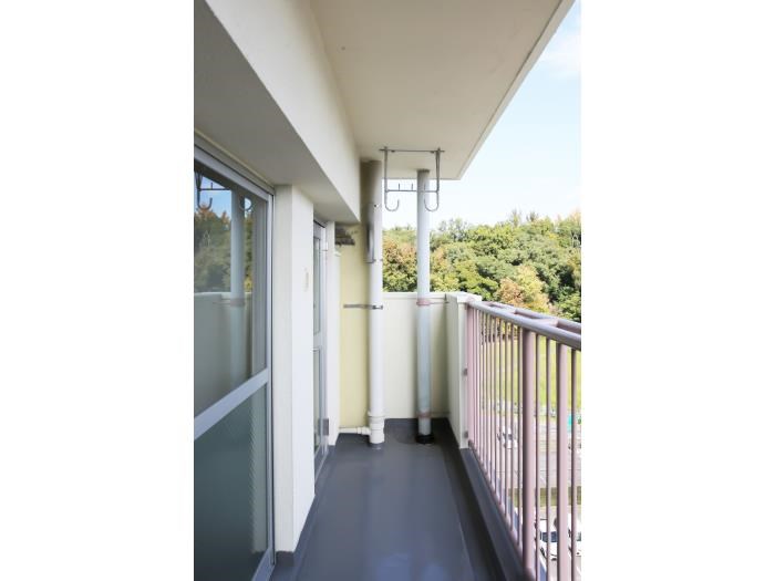 UR泉北茶山台三丁団地10棟 ベランダ