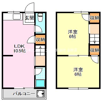 山村マンション 間取り図