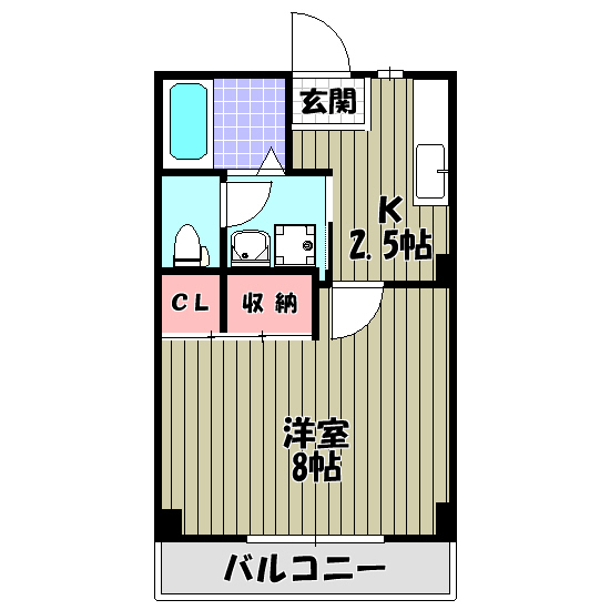 ラフォーレ金剛 間取り図