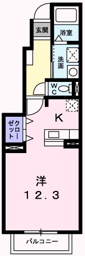 メロディーハウスⅡ 間取り図