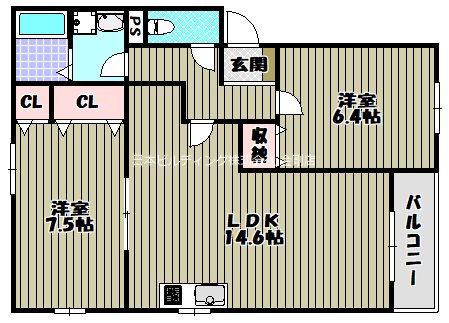 グラツィア堺 間取り図