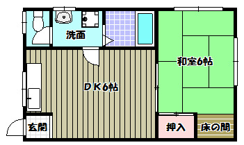 セトハイツ 間取り図
