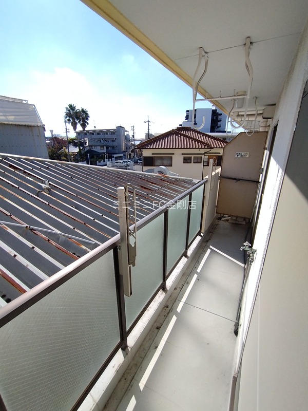 第２山内マンション ベランダ