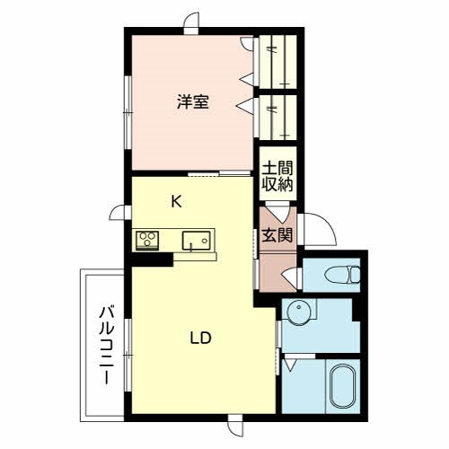 シャーメゾン楓 間取り図