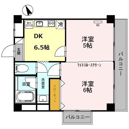 セジュール水賀池 間取り図