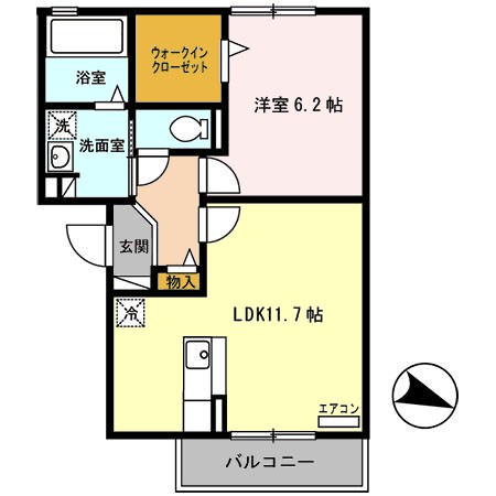 テ　キューロ　クアトロ 間取り図