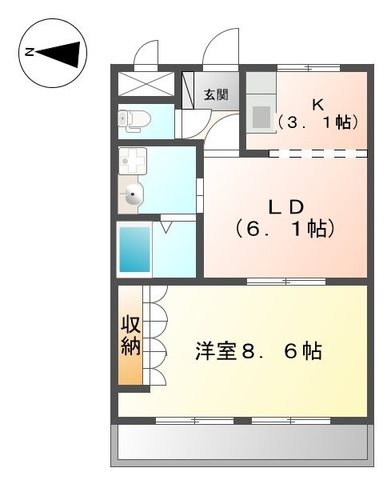 LIVELY　HEIM 間取り図