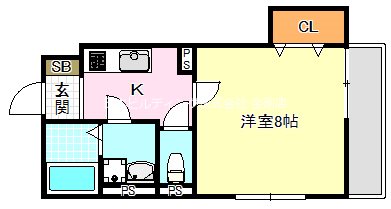 ボナールＡ棟 間取り図