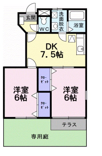 ハピネスワン 間取り