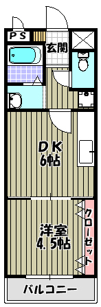エスペラールミヤ 間取り図