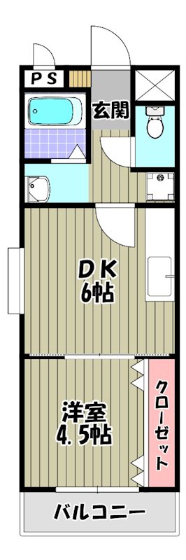 エスペラールミヤ 間取り図