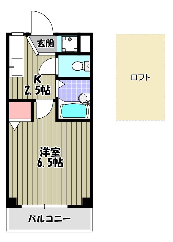 須賀Ｏ・Ｋ・Ｉハウス 間取り