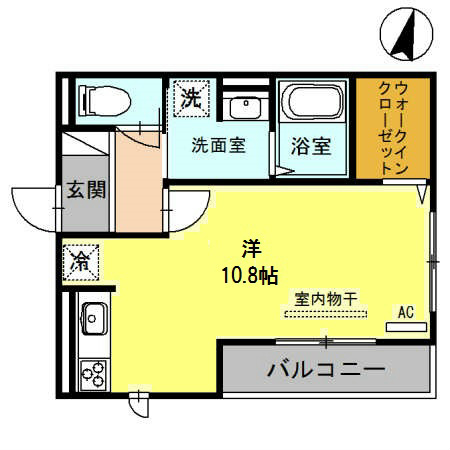 グランレイク金剛 間取り図