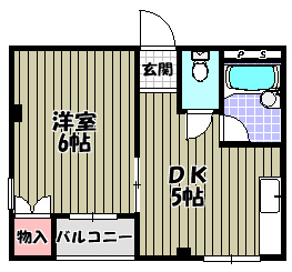 シャトレＳＩ狭山 間取り図