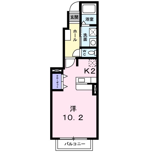 フィオーレ松ヶ丘 間取り図